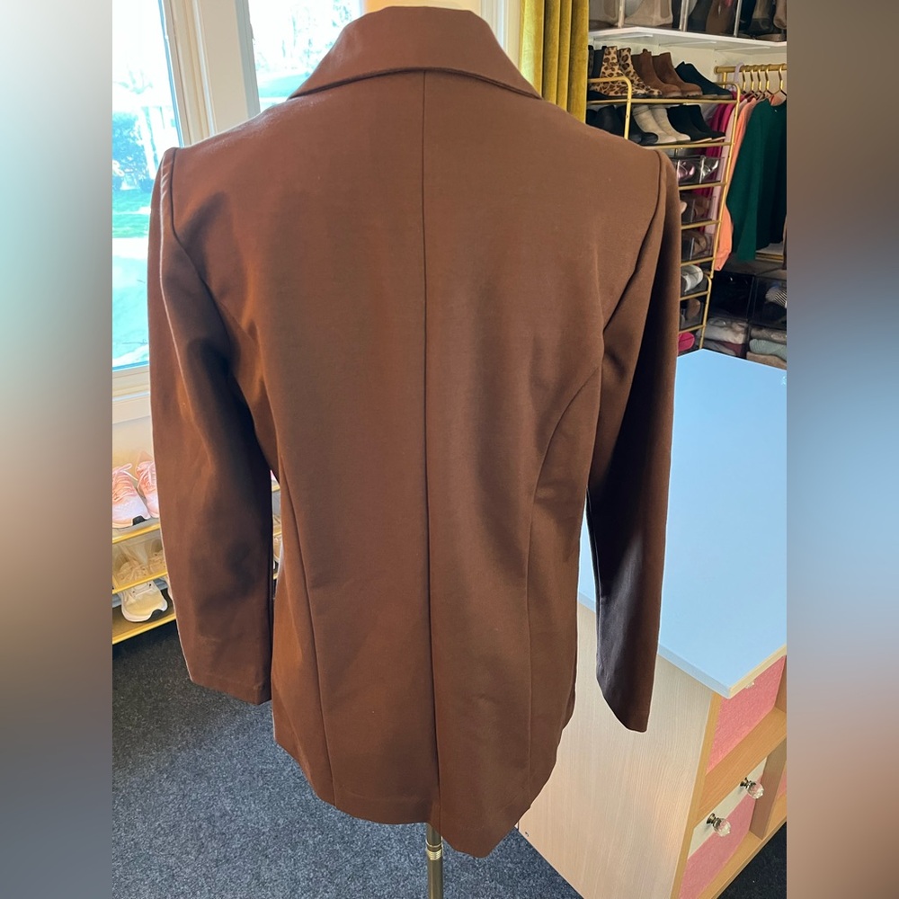 Liverpool Women's Chocolate Brown Blazer- Like New! - Picture 3 of 8